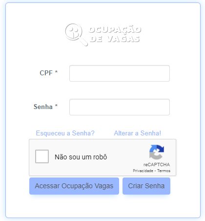 Tela do sistema — passo 3